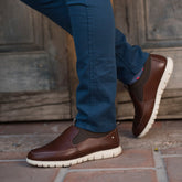 Javier - Zapato Casual en Piel de Borrego con Neopreno